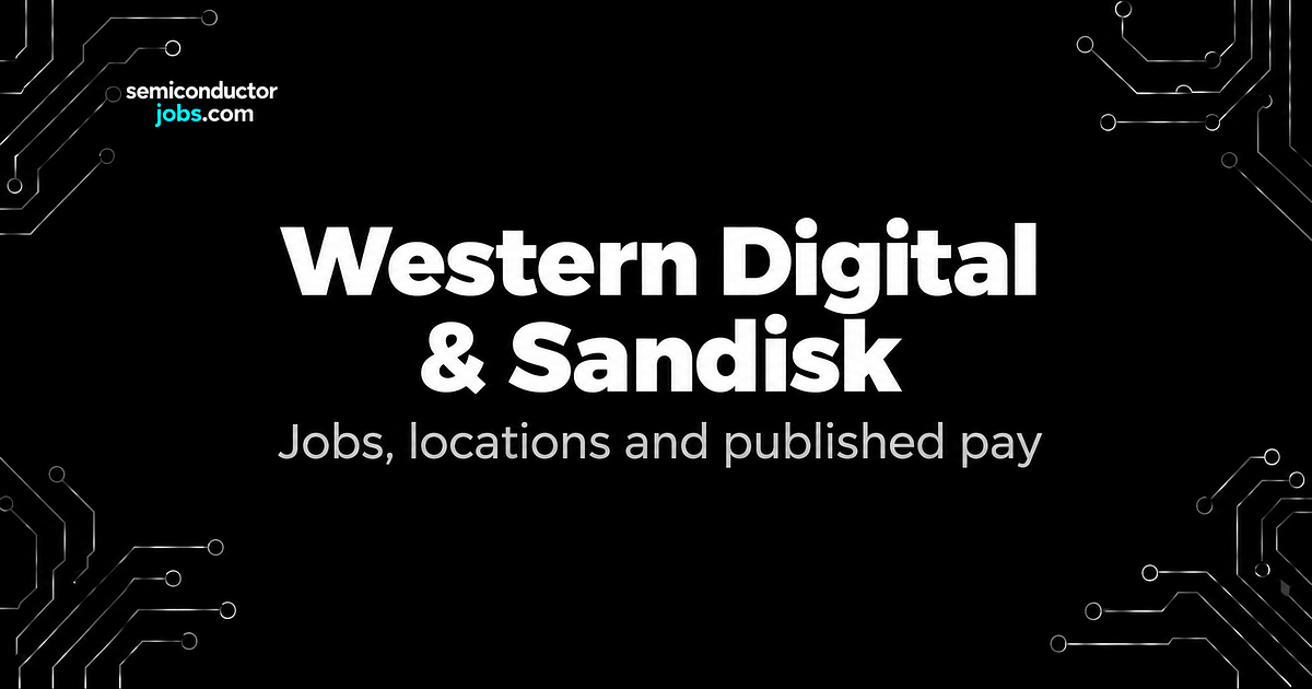 Western Digital and Sandisk: Where the Storage Jobs Are